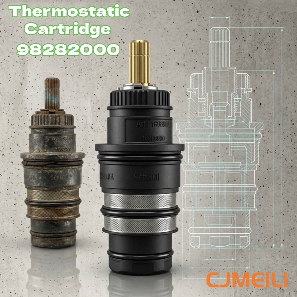 Shower Valve Cartridge - Ersatzspule für Duschventil, Thermostatkartusche, 98282000
