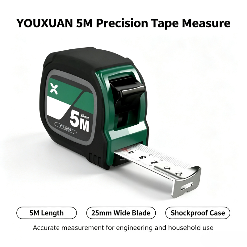 Stanley Tape 25Ft - YOUXUAN 5M Maßband 25mm breit, hochpräzises,