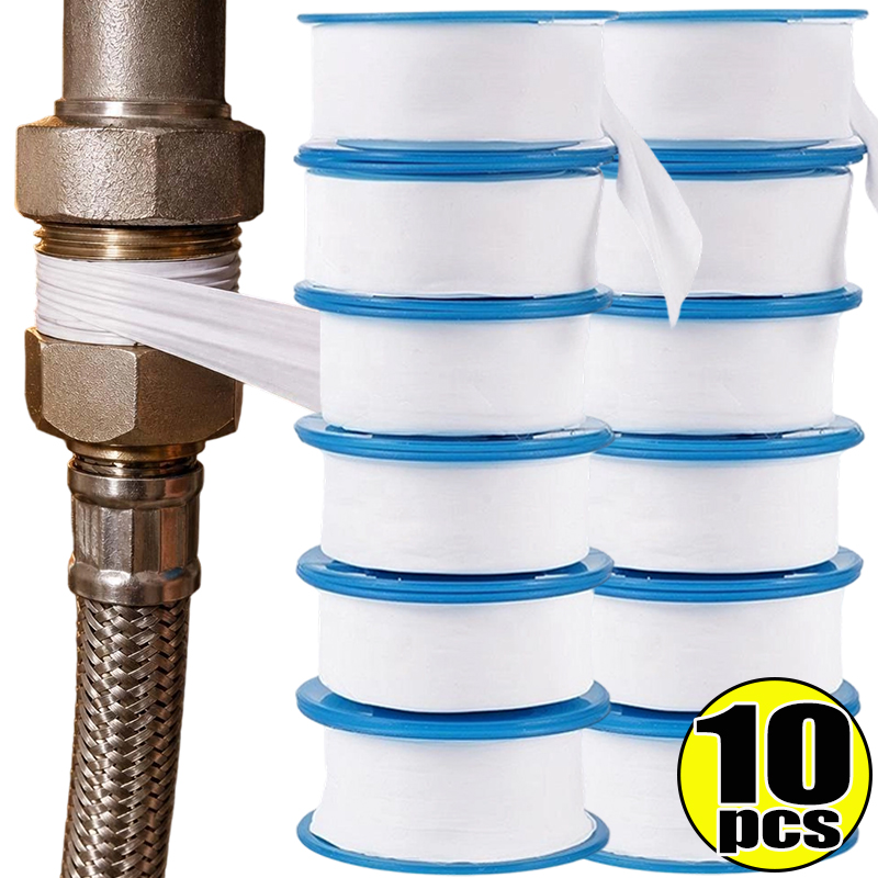 Thread Seal Tape 3M - 10 Rollen PTFE-Gewindedichtband 3M Installationsband für