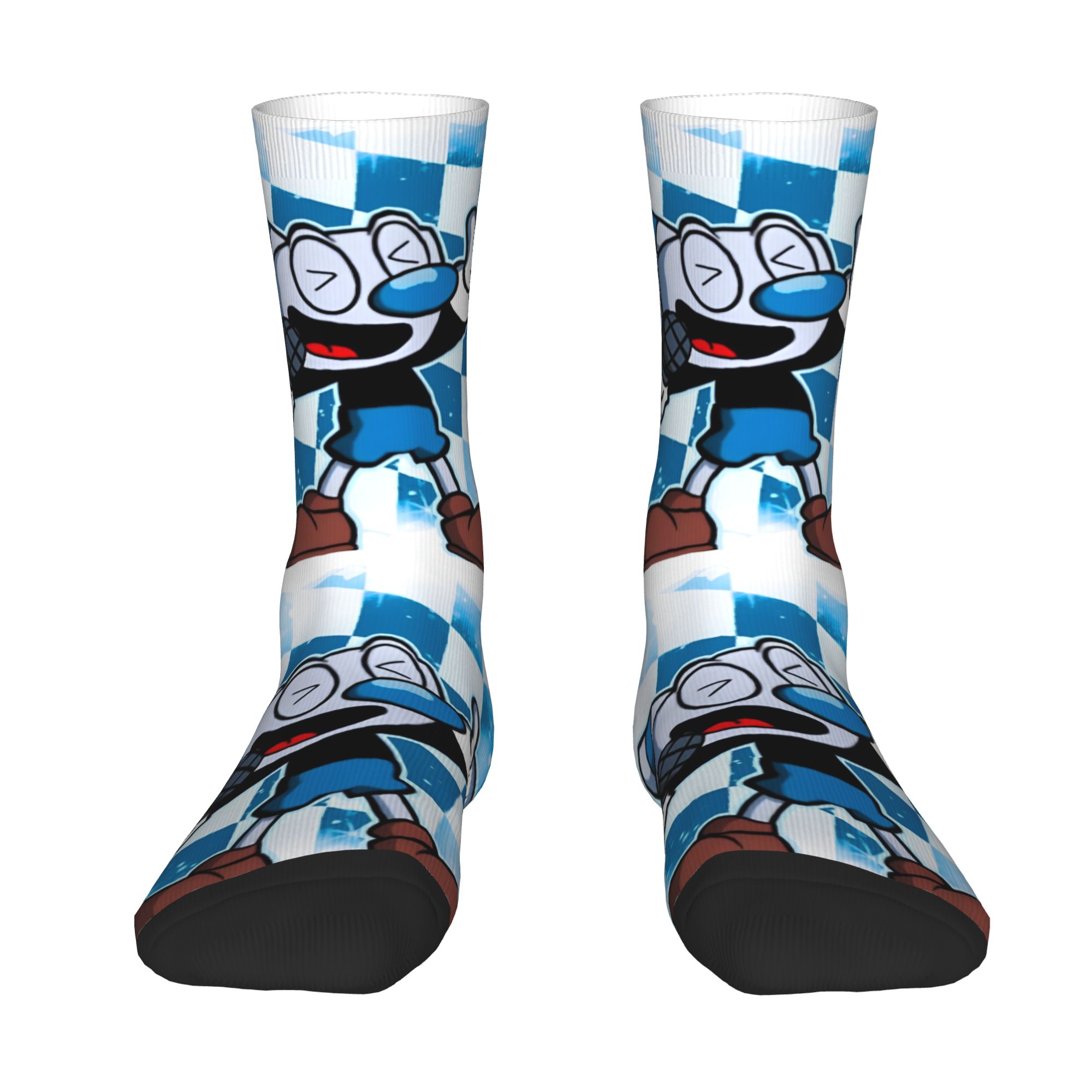 Pipe Bending Spring - Maßgefertigte Cuphead und Mugman Herren Crew