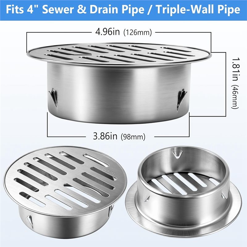 ABZV-Hochleistungs-Abflussabde – Drain Pipe Clip Bewertung und Preis