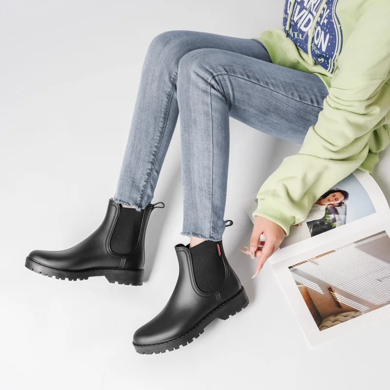 Kurze, rutschfeste Regenschuhe – Pipe Bending Spring Bewertung und Preis