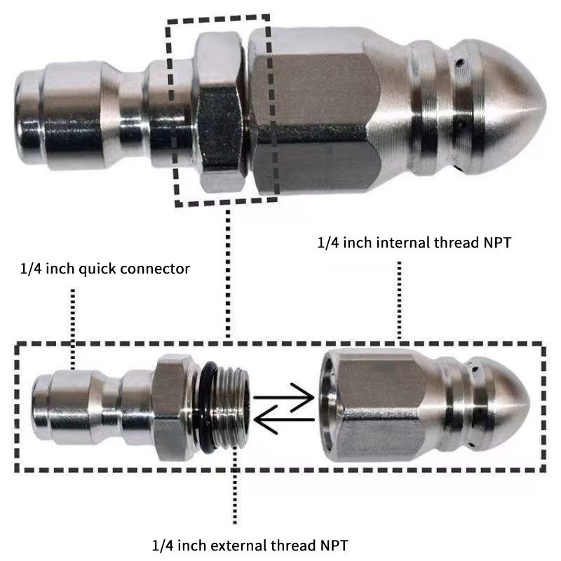 Neue Hochdruck-Wasserdüse für  – Drain Pipe Clip Bewertung und Preis
