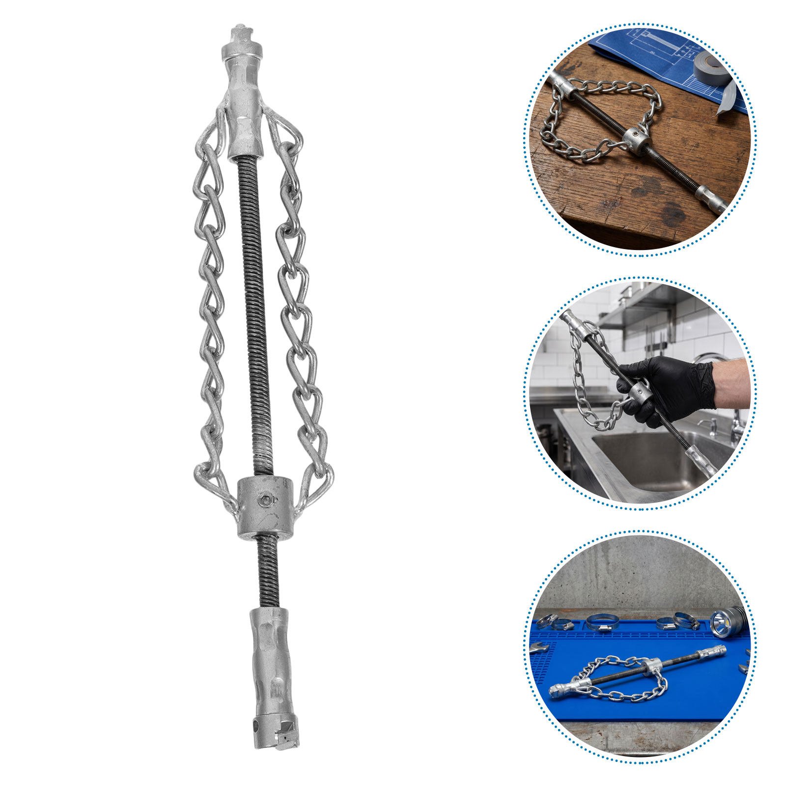2 Stück Hauptabflussreiniger-K – Drain Snake Flexible Bewertung und Preis