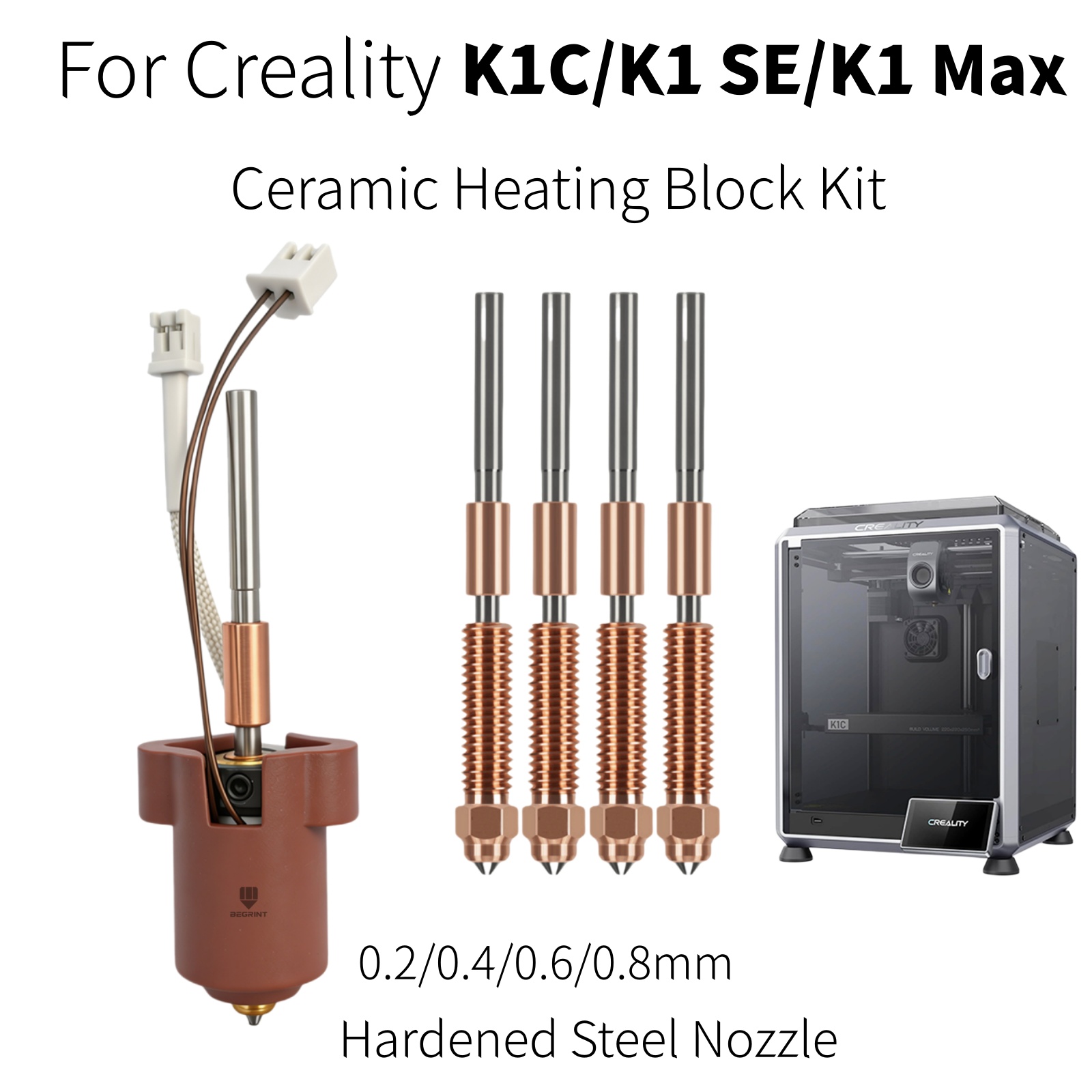 Für Creality K1C K1 MAX Hotend – Creality Printer K1 Bewertung und Preis